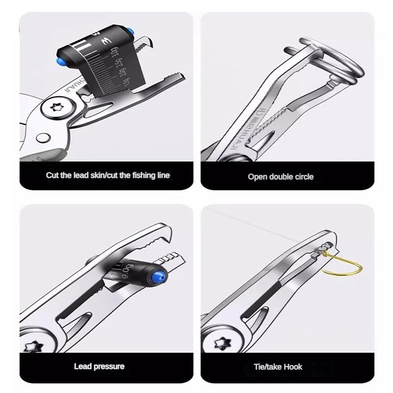 Multifunctional Curved Mouth Road Sub Pliers Cutting Lines Uncoupling