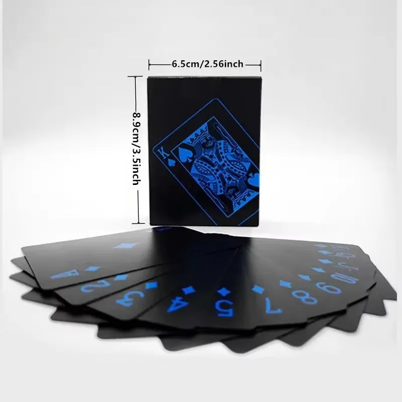 Waterproof PVC Illusionist Poker Cards - Durable & Aesthetically