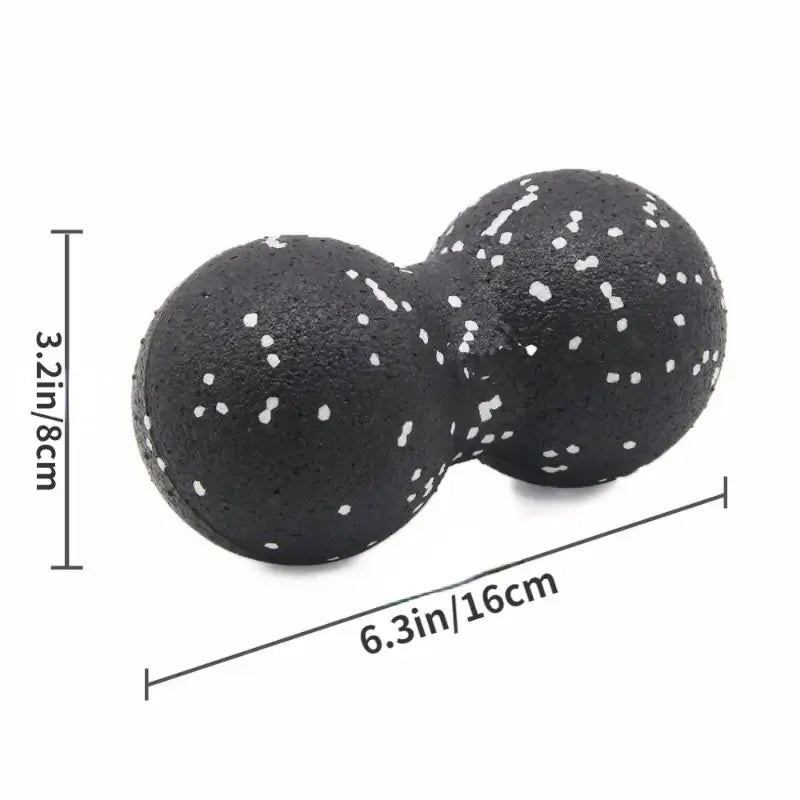 A peanut shaped massage ball, deep muscle relaxation massage ball,