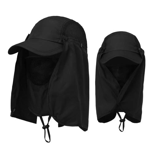 Summer Fishing Sun Hat Baseball Cap Outdoor Neck Face UV Sun