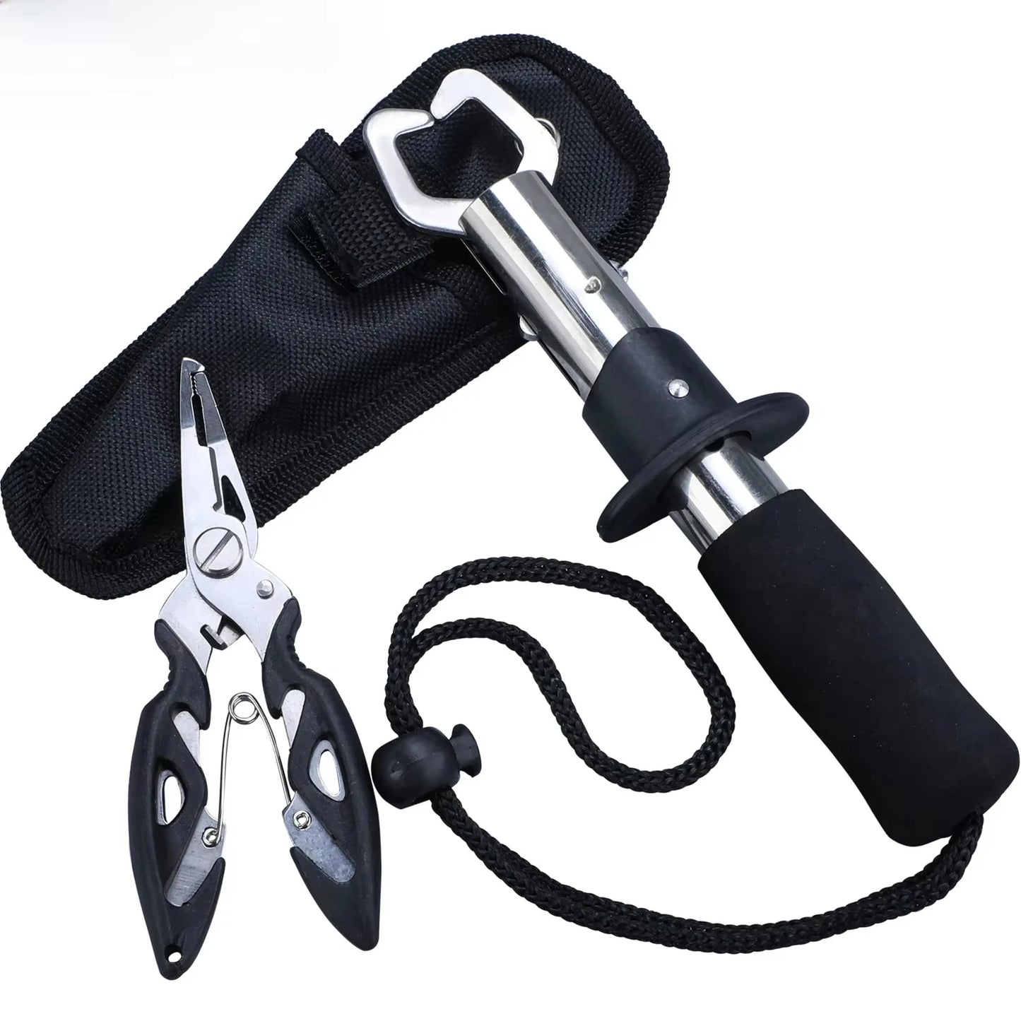 Lure pliers fish controller set, made of stainless steel with reliable