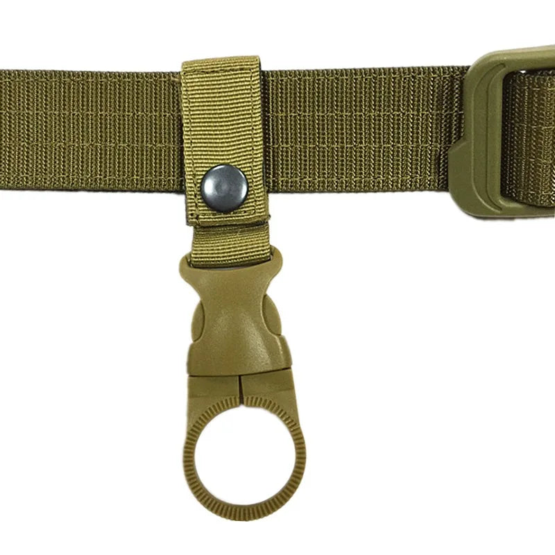 Webbing Buckle Hook Water Bottle Holder Clip Outdoor Military Nylon