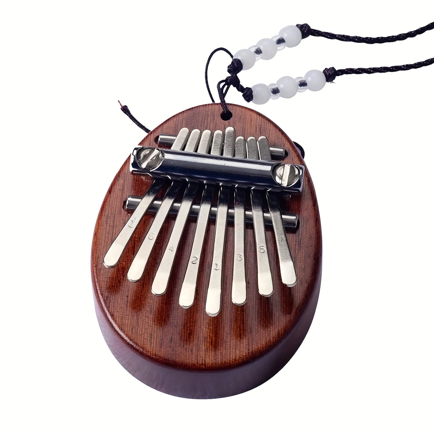 Mini Kalimba 8 Key Thumb Piano 1 Pack Water Drop Style Cute Instrument