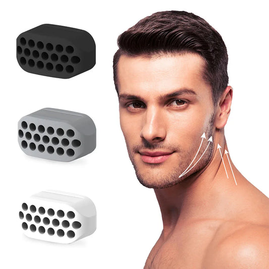 Jaw Exerciser for Men Women Facial Jaw Exerciser Gym Fitness Ball