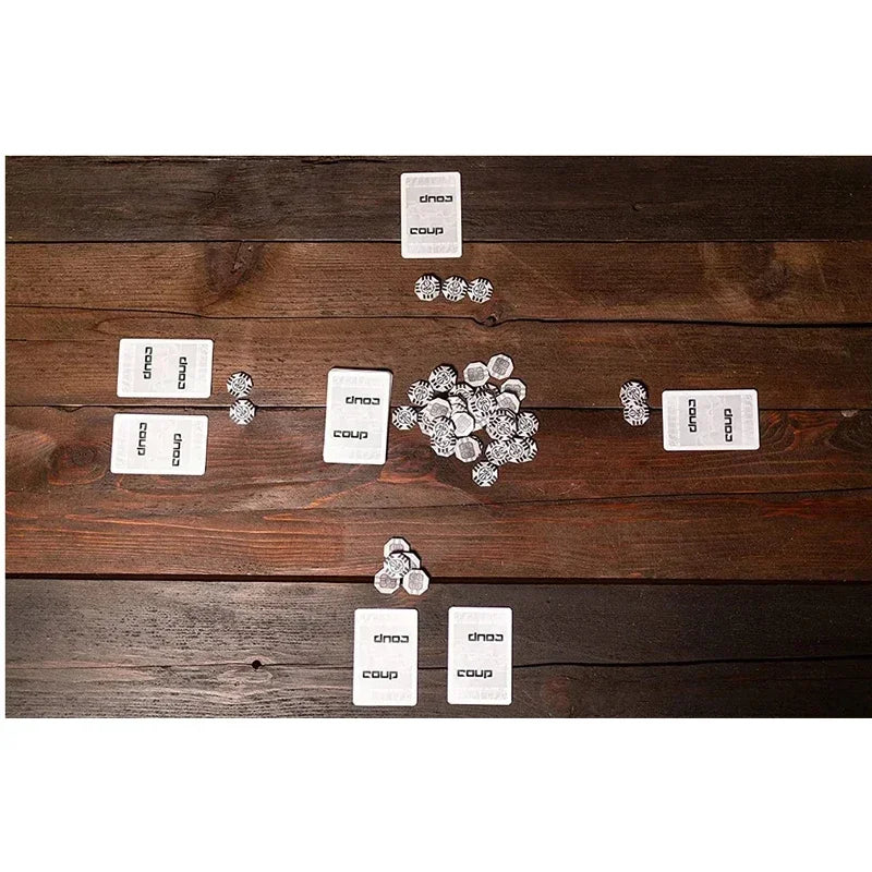 Indie Boards and Cards | Coup | Card Game | Ages 14+ | 2-6 Players |