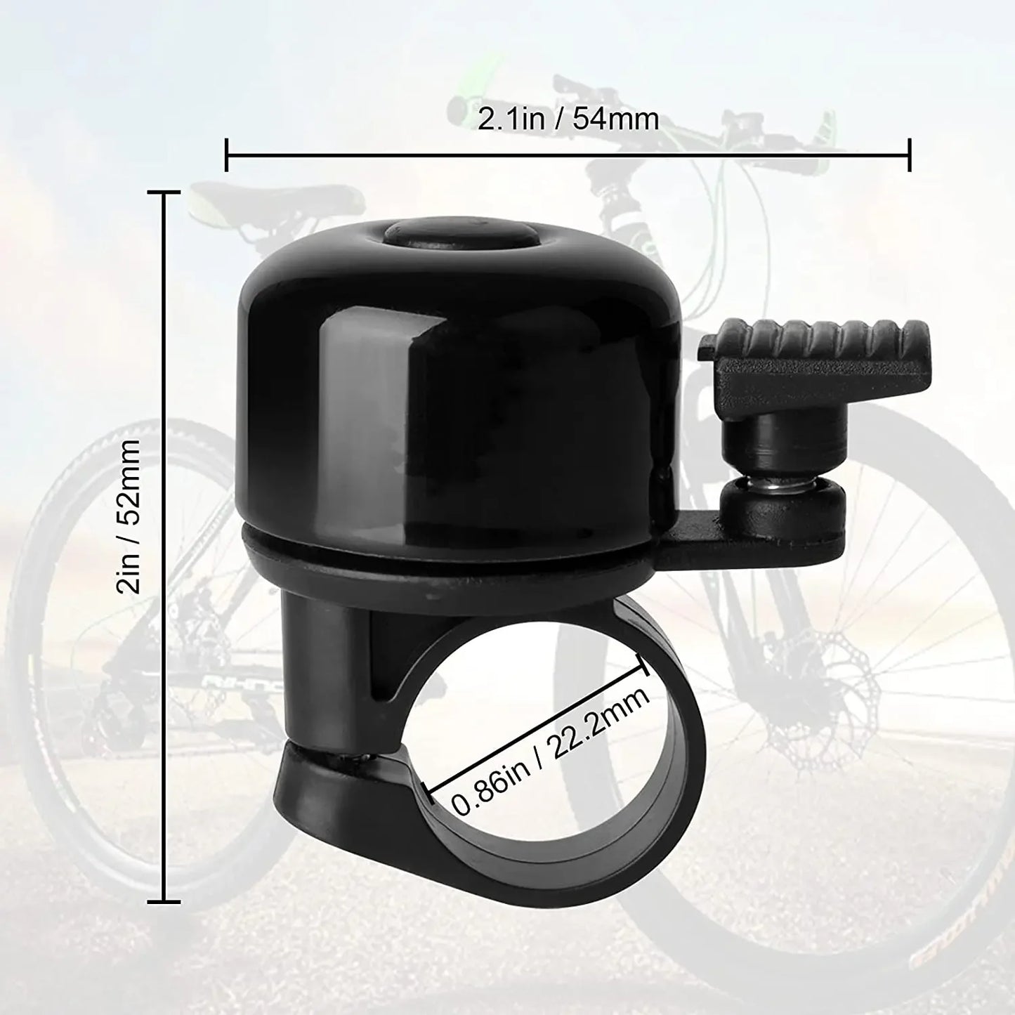 Bicycle Bell Alloy Mountain Road Bike Horn Sound Alarm For Safety