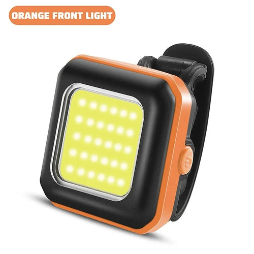 WEST BIKING Cycling Mini Front/Rear Lights 250mAh Rechargeable LED