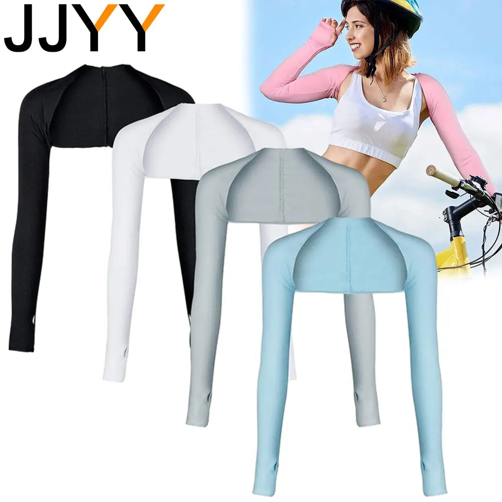 STONEGO Shawl Cuff Womens Sun Protection UV Protection Sports Gloves