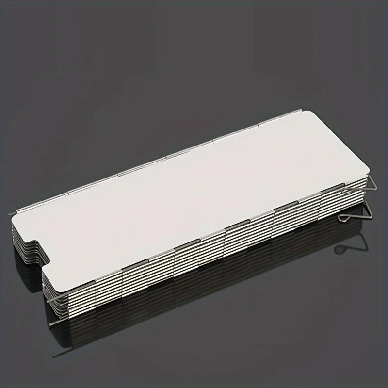 1 set outdoor camping windproof board, ultra-light aluminum alloy