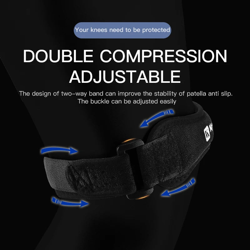 1 Piece Knee Patellar Tendon Knee Support Strape Brace Adjustable