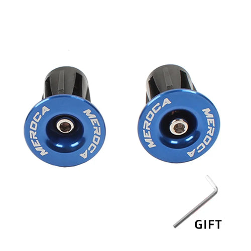 1 Pair Mountain Road Bike Handlebar End Plugs Aluminum Alloy Handle
