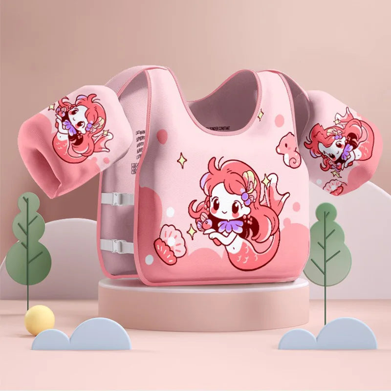 ROOXIN Baby Swim Vest Child Buoyancy Vest Swimming Ring Tube For Kid