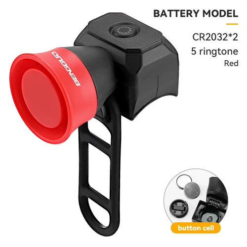Bicycle Horn Mountain Bike Mini USB Charging Waterproof Electronic