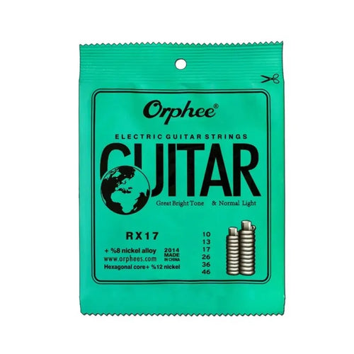 Orphee RX15 17 19 Electric Guitar Strings Nickel Alloy Super Light