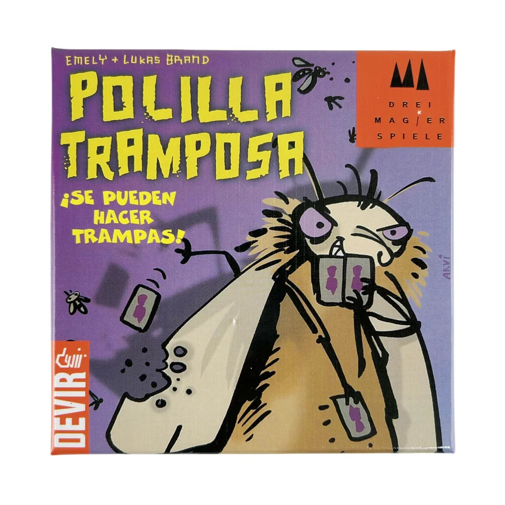 Mogel Motte Polilla Tramposa Card Game Devir-game Cheating Moth Board