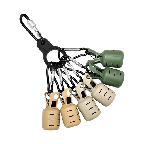 ILURE 6pcs Squid Jig Hook Cover Fishing Hooks Cover Umbrella Hook Caps