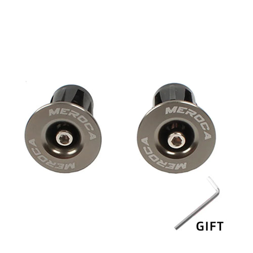 1 Pair Mountain Road Bike Handlebar End Plugs Aluminum Alloy Handle