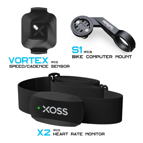 XOSS Vortex Speed Cadence Sensor X2 Heart Rate Monitor S1 Bike