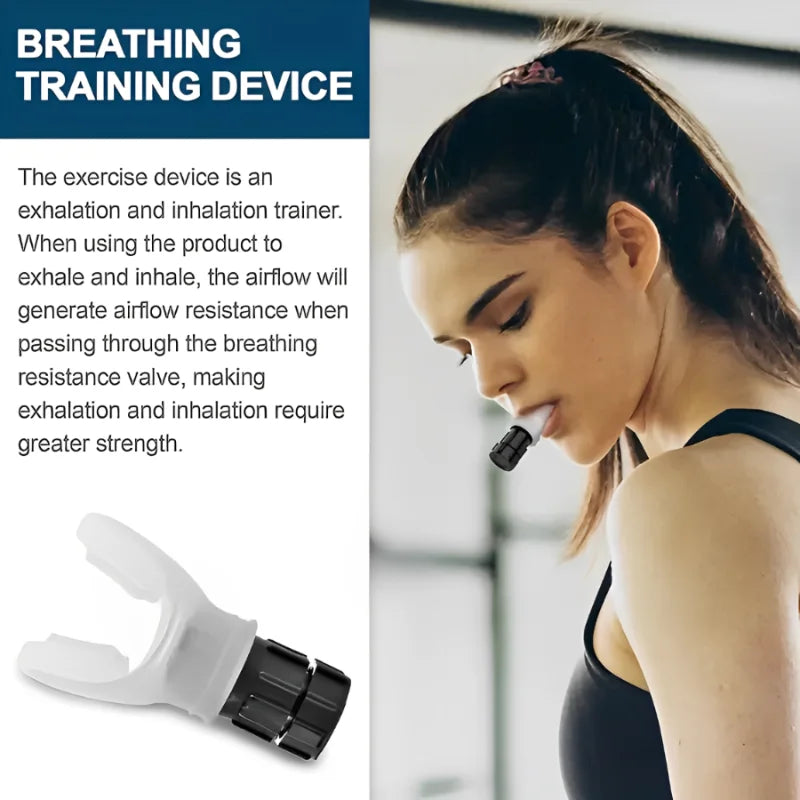 1Pcs Breathing Exercise For Lungs Portable Breath Fitness Exerciser