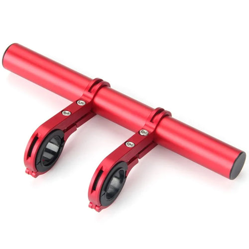 10/20/30CM Aluminum Alloy Bicycle Handlebar Extender Bike Front Light