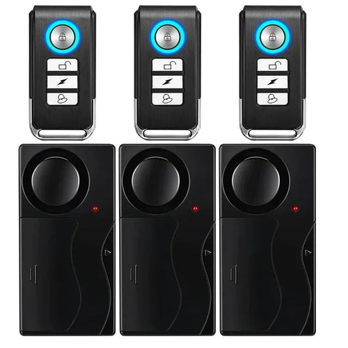 Camluxy Anti-Theft Alarm 110db Loud Door and Window Alarm Wireless