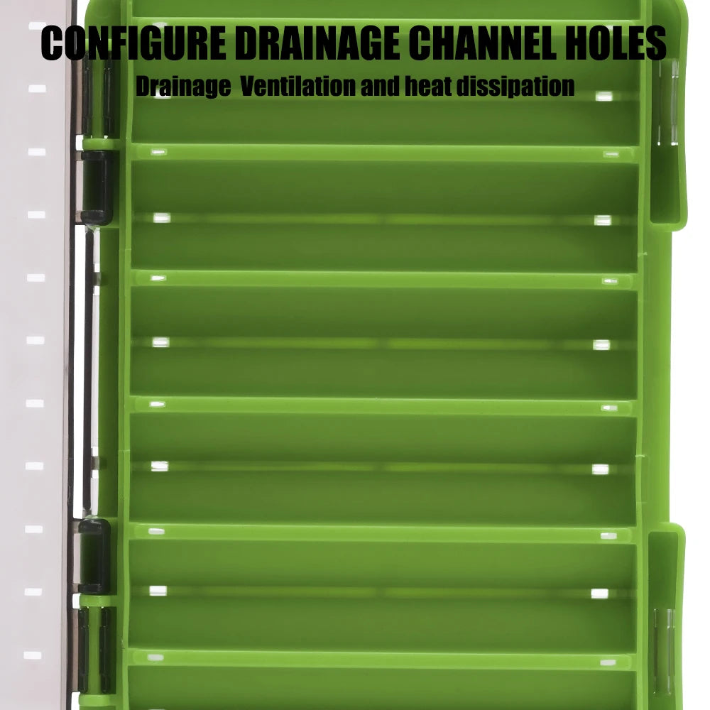 Fishing Tackle Box 14 Compartments Fishing Accessories Lure Hook