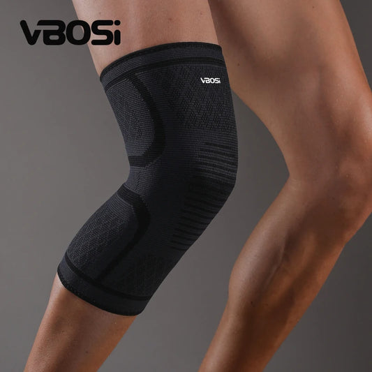 1 Pc Elastic Breathable Compression Knee Support Sleeve for Basketball