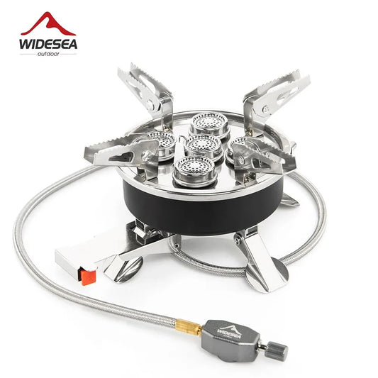 Widesea Camping Tourist Burner 8800W Gas Stove Cookware Portable