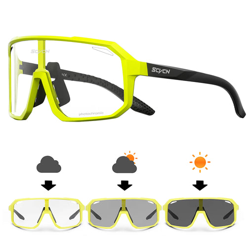 SCVCN HOT MTB Cycling Glasses for Men Women Outdoor Sports Running