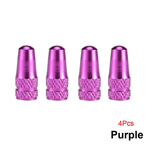 4Pcs/Set Aluminum Alloy Road MTB Track Racing Bike Tube Tyre Bicycle