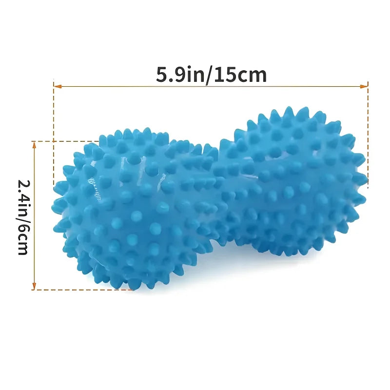 1Pc Peanut Massage Spiky Ball Training Grip Muscle Pain Stress Foot