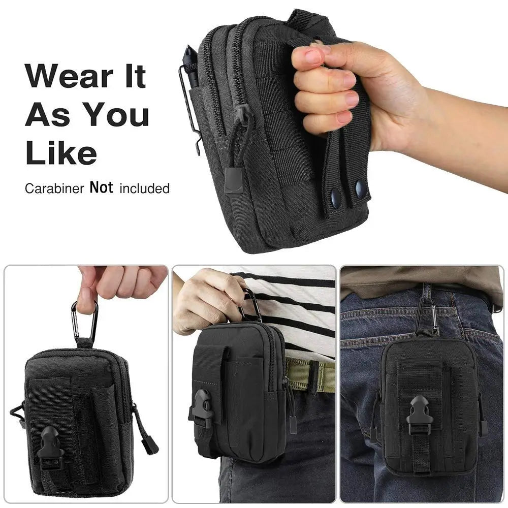 Cell Phone Holsters Tactical Universal Holster Molle Hip Waist Belt