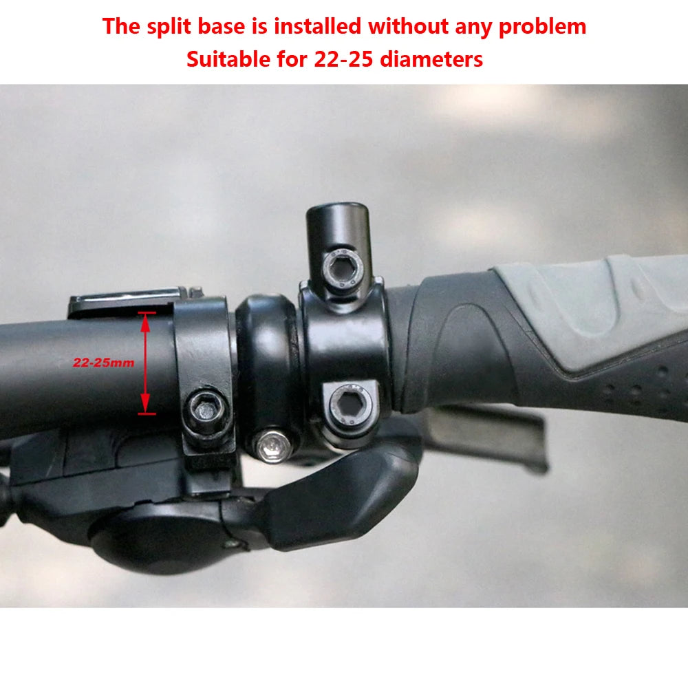 Universal Bike Handlebar Mirrors Motorcycle Rear View Mirror HD Wide