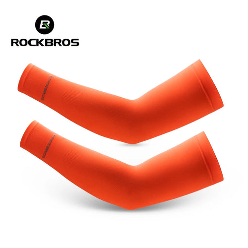 ROCKBROS Ice Silk Bicycle Sleeves Summer Breathable Cycling Arm