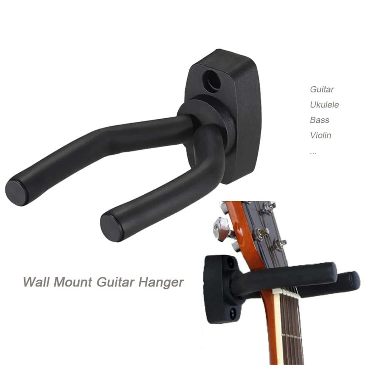 1/2/5/10Pcs Guitar Holder Wall Mount Stand Parts and Accessories Home