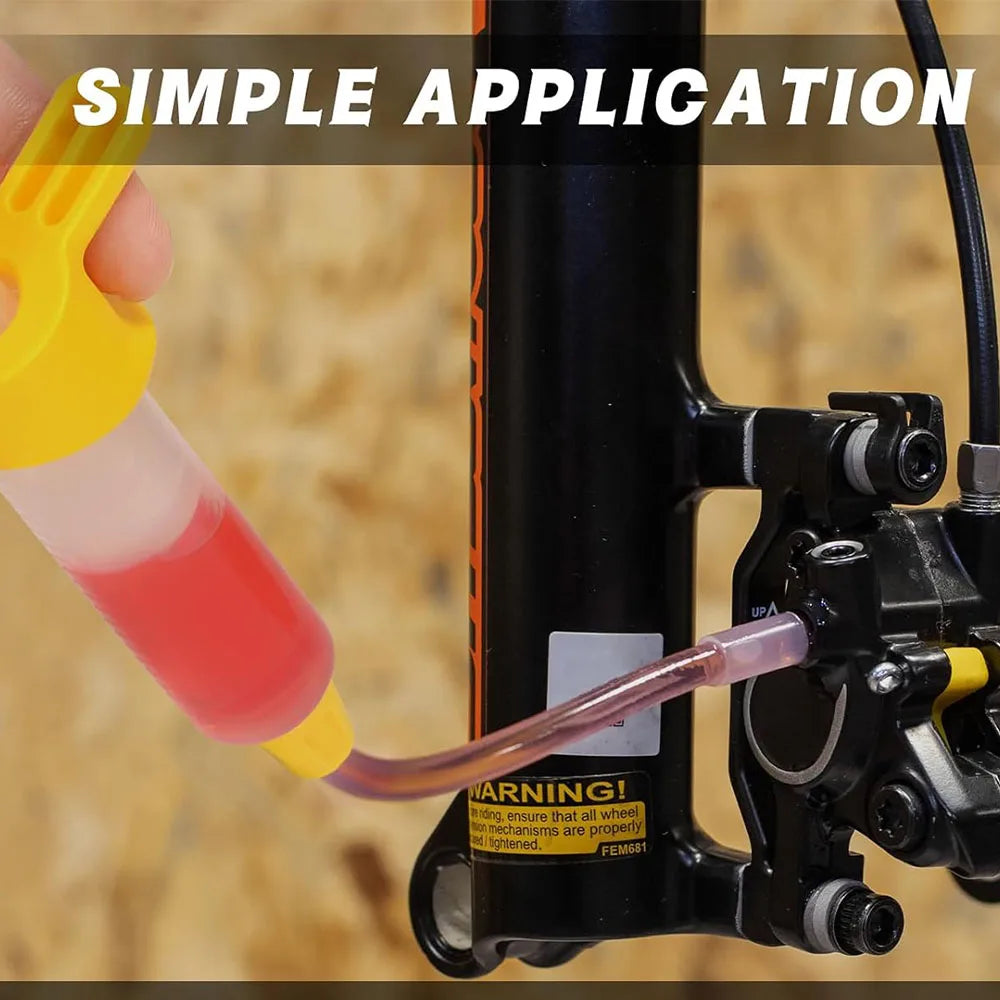 High Performance Bike Brake Mineral Oil - 60ml/2oz - Ideal for Shimano