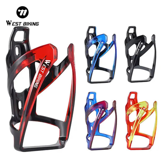 WEST BIKING Bicycle Water Bottle Cage Colorful Gradient Cycling Bottle
