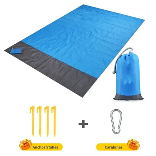 Beach Blanket Sandproof 200 X 140cm Waterproof Beach Mat Lightweight