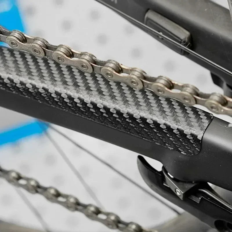 Bicycle Chain Protector Black Cycling Frame Chain Stay Posted