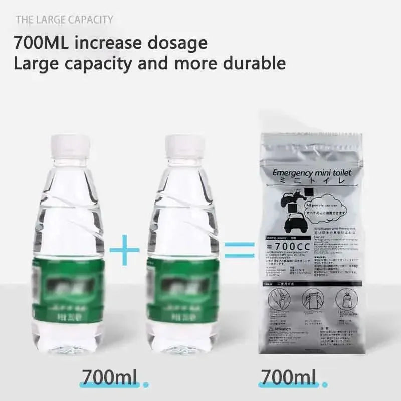 Car Emergency Urine Bag Disposable Urine Bag Traffic Jam Unisex