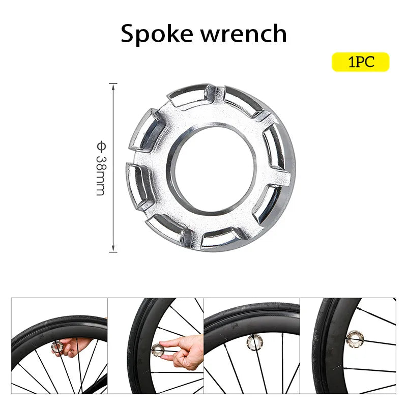 1PCS Bicycle Spoke Wrench Tools Road Bike Spokes Key Cycling Tools
