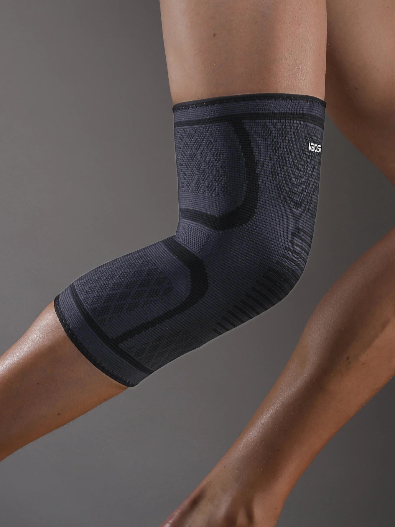 1 Pc Elastic Breathable Compression Knee Support Sleeve for Basketball