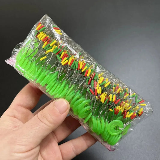 600pcs 100 Groups Float Rubber Stopper Fishing Bobber Stopper Float