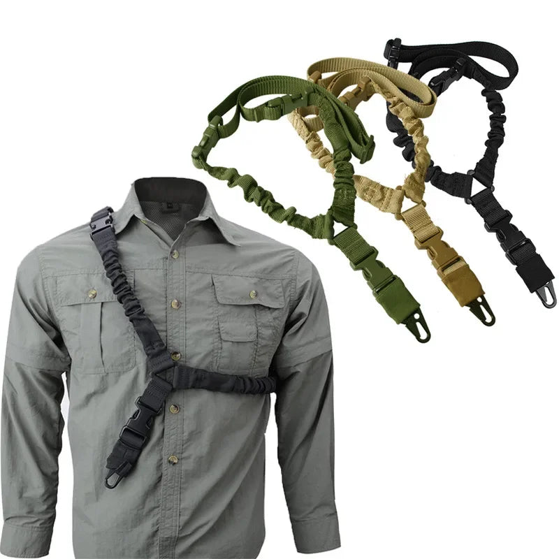 1PC Shot Gun Belt Hunting Accessories Gear Single Point Gun Sling