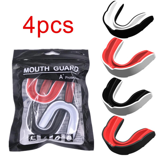 Fighting Training Mouth Guard Boxing Gum Shield Slim Fit Adult Sports