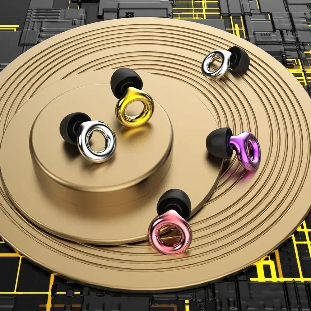 HUAK High-Fidelity Ear Plugs - 8 Ear Tips in XS/S/M/L - Reusable