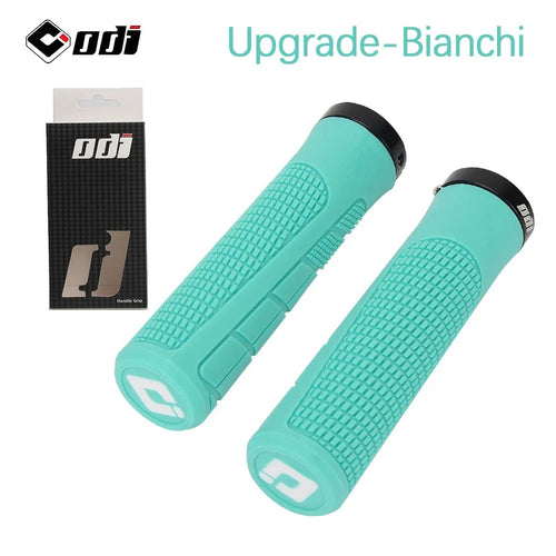 MTB Bicycle Handlebar Grips Rubber Anti-Skid Bike Grips Lock On Road