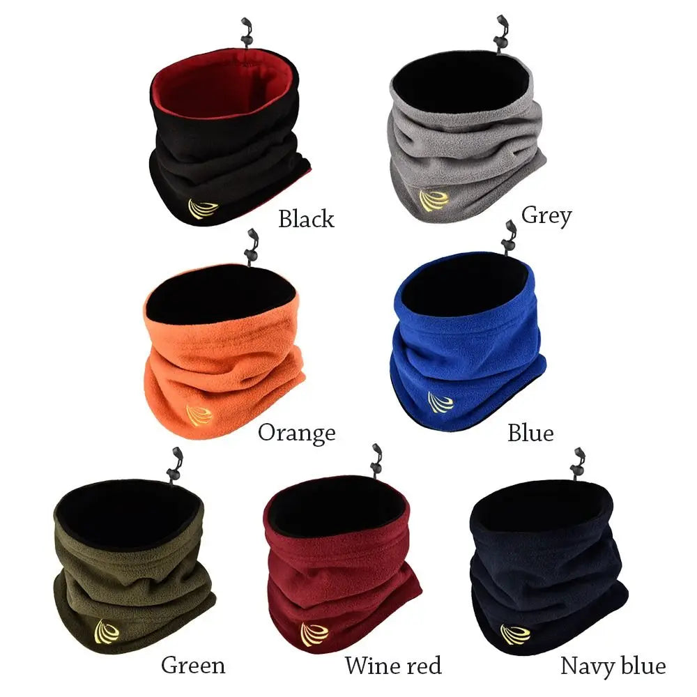 Winter Outdoor Sports Scarves Fleece Neck Gaiter Ski Tube Scarf Half