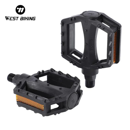WEST BIKING Kids Bicycle Pedals Ultralight Anti-Slip ABS Safety