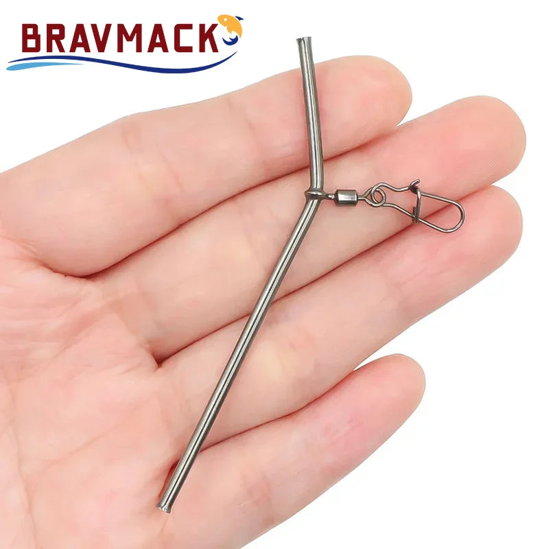 5pcs/pack copper fishing balance connector kit anti-tangle rotating